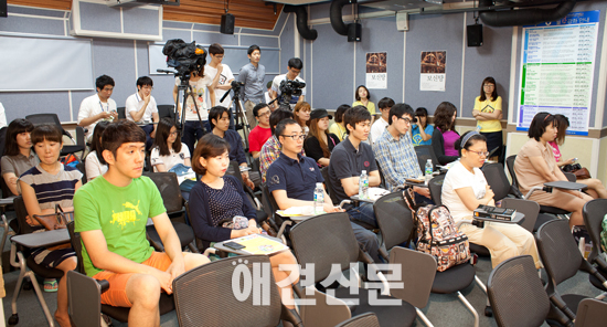 동물사랑실천협회, 미니다큐 '보신탕' 시사회 개최