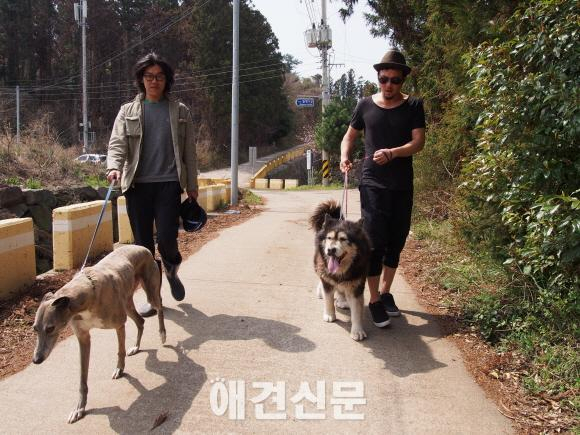 가수 이효리, 제주도에서도 유기견 사랑 가득..