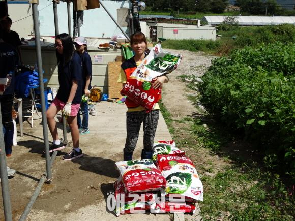 미안해, 고마워 현장체험방문단, 유기동물보호소 봉사활동 진행