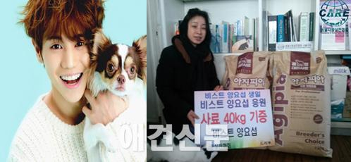 동물사랑으로 이어진 오빠사랑, 아이돌 팬들의 훈훈한 동물보호단체 기부