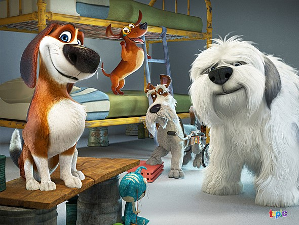 반려견 라이프 애니메이션, 영화 ' 마이펫 오지' 개봉