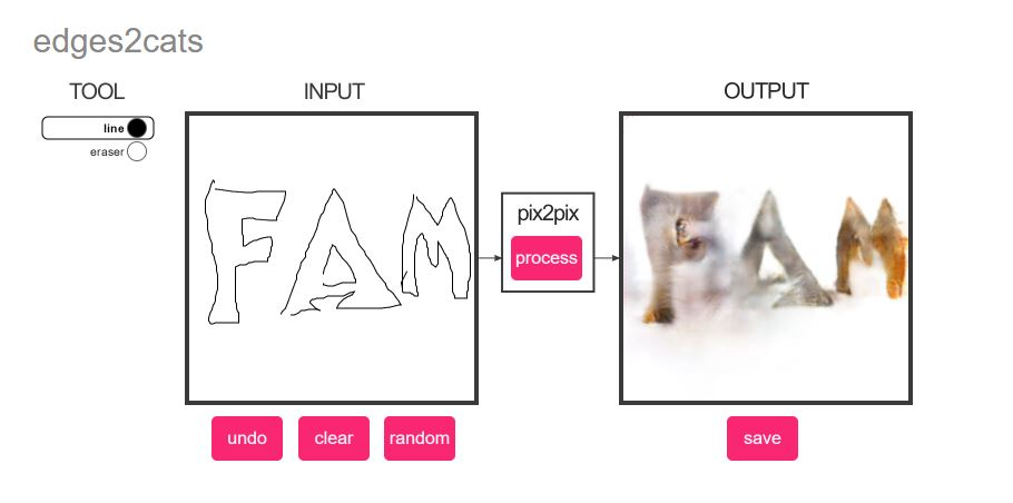 낙서를 고양이 사진으로 바꾸는 웹사이트 등장