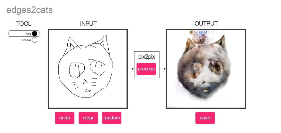 낙서를 고양이 사진으로 바꾸는 웹사이트 등장