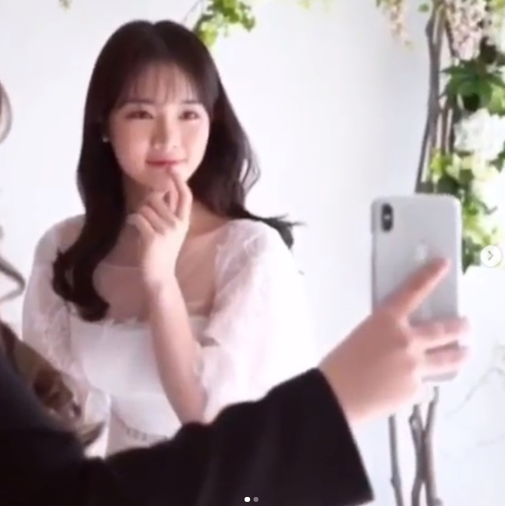 연애의 맛 김정훈♥김진아 가만보니 김소현 닮은 꼴? 결혼식 연상시키는 웨딩드레스 입은 자태 '깜찍해'