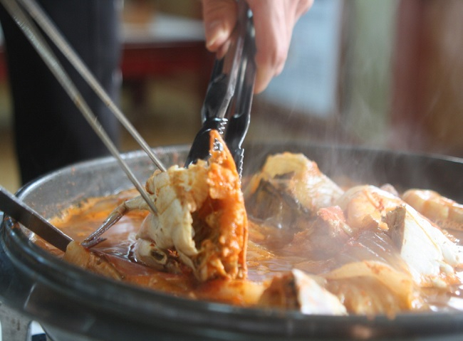 안면도맛집 게국지의 얼큰한 맛, 일송꽃게장백반