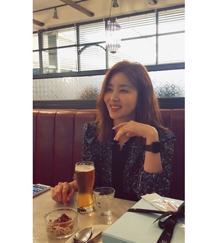 박솔미, 남편 한재석과 결혼 4개월만에..두 딸과 '붕어빵'