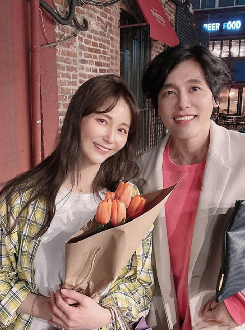 안혜경, 최성국과 다정한 투샷 우리 멋진 성국오빠