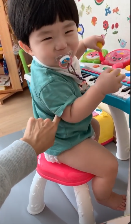 '♥전용진' 김빈우, 먹선수 아들 원이 폭풍성장한 모습 공개해 '심쿵'