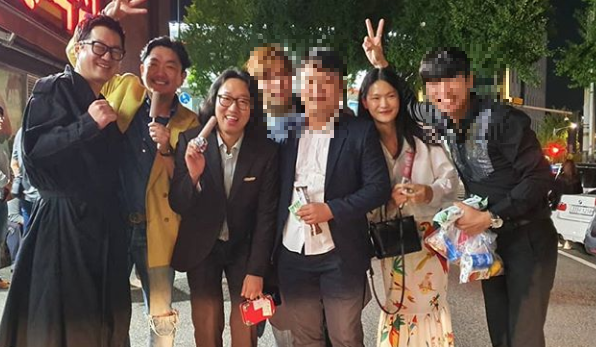 개그맨 김경진-모델 전수민 아이스크림 들고 `찰칵` 이때 처음 만났나