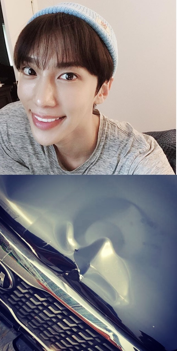 SS501 출신 가수 박정민, 교통사고로 팬들 심장 쿵 차가 급하게 멈춰...