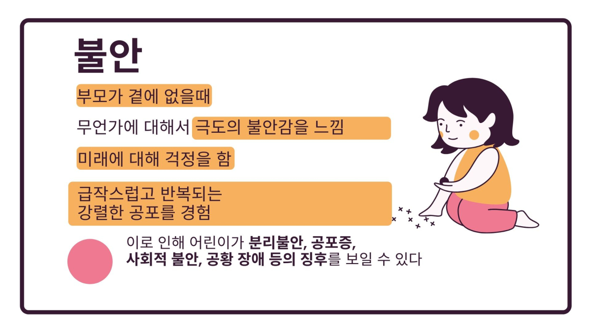 어린이·청소년 불안에 ‘취약’ 불안 해소에 부모 역할 중요