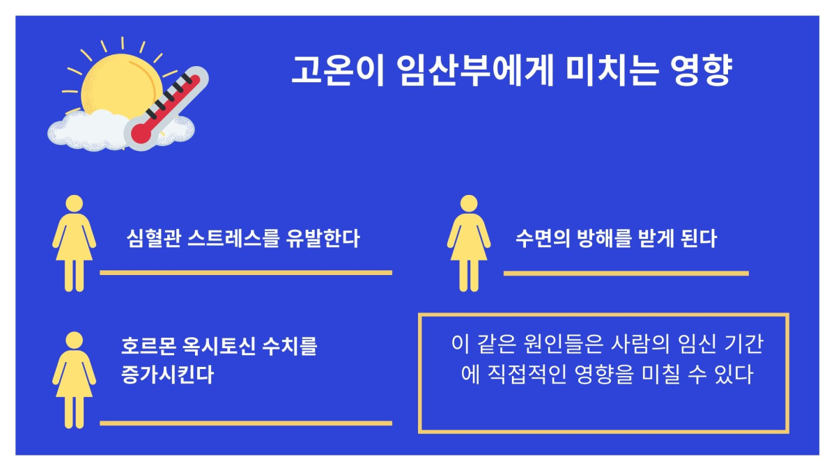 기후 변화, 조기 출산·사산 위험도 높인다