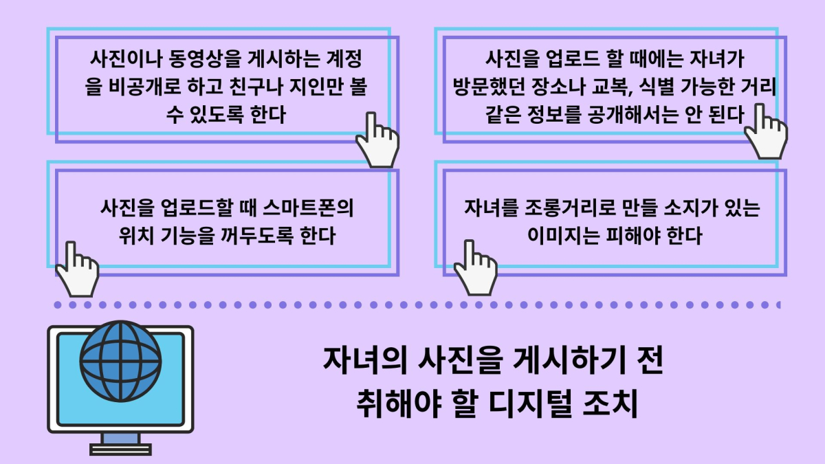 아이 사진 SNS에 공개 ‘신원도용·납치’ 우려