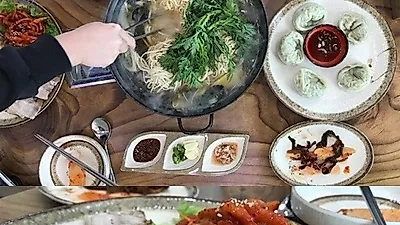 봄 향기 가득한 안면도, 여행의 피로는 칼국수 맛집에서 달랜다...'전통딴뚝칼국수' 탐방