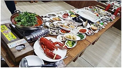 인천 연안부두 횟집 '호남6호이모네' 60첩수라상 맛집