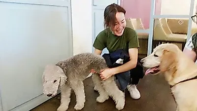 엄지원, 반려견 비키와 즐거운 일상 "개판 됐어요"