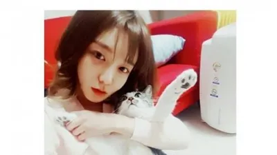 "우리 집 호랑이", 배우 신소율 반려묘와 다정한 시간