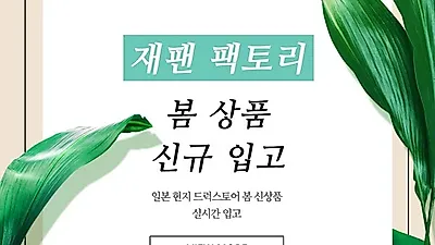 '카베진', '동전파스' 등 일본직구 상품 판매하는 쇼핑몰 '재팬팩토리' 인기 급상승