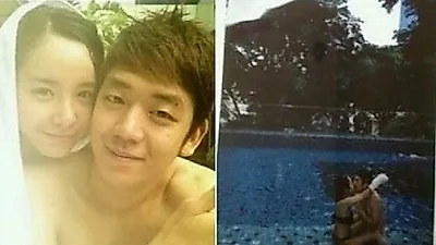 이용대·변수미 19금 수영장 데이트 사진 재조명…지난달에도 가족 사진 올리며 무한 애정 과시