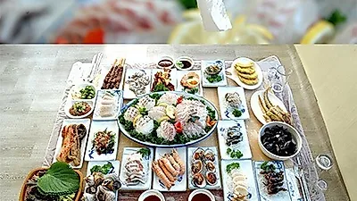 새조개 샤브샤브 맛볼 수 있는 여수 맛집 원조대교회센터