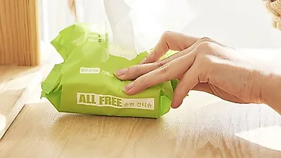 물티슈, 건티슈로 바꾸더라도…형광증백제 주의