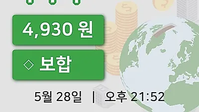 주식마감파라텍 28일 4,930원 마감...