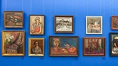 인사이드 아웃 아트 전시회, 산타페 커뮤니티 갤러리에서 개최