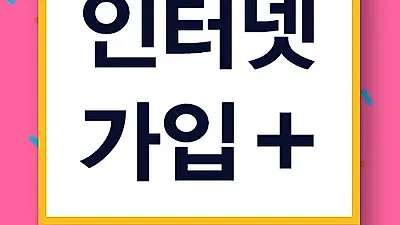 LG,KT,SK 초고속 인터넷가입, 맞춤 인터넷가입이 소비자에게 이득
