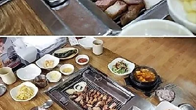'청솔나무집' 흑돼지구이로 알려진 효리의단골집 제주도 성산일출봉 맛집