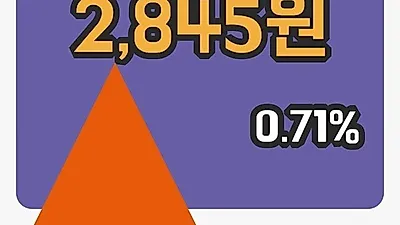 국내주식마감스튜디오 썸머 12일 2,845원 장 마쳐그래프종합