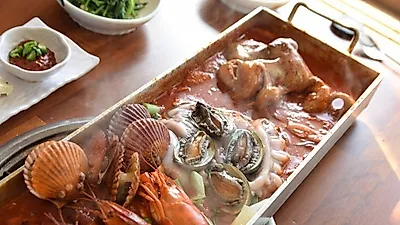 서귀포 중문 특급호텔 무료 픽업 서비스 실시 '제주오성' 맛집