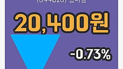 국내주식마감코스맥스비티아이 28일 20,400원 장 마쳐...