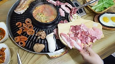 깨끗한 제주 서귀포 흑돼지 맛집 '도가촌', 품질 좋은 제주산 흑돼지 제공