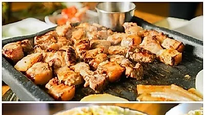 제주도맛집, 제주흑돼지코스 '불만나'