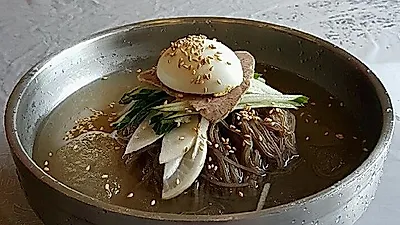 대천맛집, 떡갈비가 서비스로 제공되는 '허벌냉면'