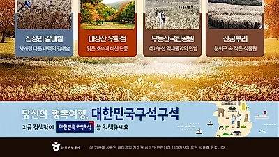 서울 하늘공원 억새축제 기다리기 힘들다면?‥한국관광공사 선정 '2018전국 단풍지도'로 단풍·억새·갈대 명소 여행! 
