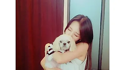 민아, 애견 순돌이와 애틋하게