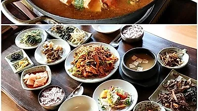 전통차와 함께 즐기는 정갈한 토속음식..석모도 맛집 탐방 '토담마을'