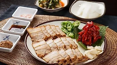 김치한점, 보쌈한점 겨울철 별미로 먹는 한국인의 대표적 야식 삼겹살 보쌈 만들기