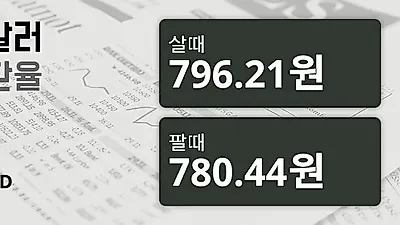 28일 호주 달러 살때 796.21원, 팔때 780.44원 ▼-0.92%감소