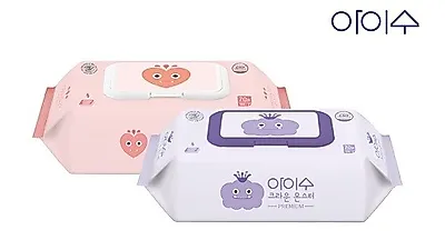 품질력과 안정성 인증이 된, 아이수 물티슈