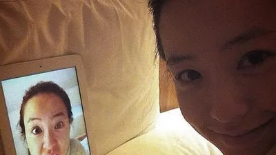 정유미, 화장기 없는 침대 셀카... "이게 민낯?"