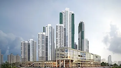 세종대방 센트럴스카이 상업시설, 대형 프랜차이즈 입점