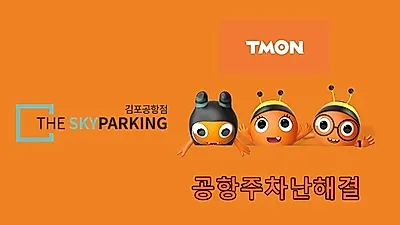 김포공항 주차대행 무료 '더스카이파킹', 티몬제휴 주차비 56%할인 이벤트 진행