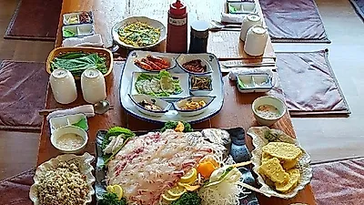 서귀포중문맛집 대포동산횟집, 자연산 회 제공