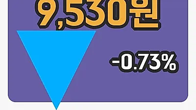 피씨엘 2일 9,530원 마감보고