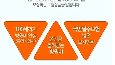 병원 의료비걱정 '실손보험' 과 '의료실비보험' 현명하게 선택하는 방법