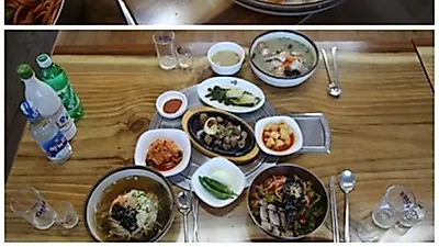 제주공항 근처 제주도 맛집, 고기국수로 알려진'국수고을'