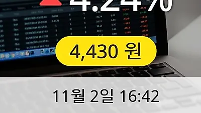 현대약품 2일 4,430원 마감