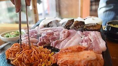 제주 동문시장 근처 흑돼지 맛집 '돈향기', 제주산 흑돼지 사용